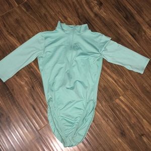 MOTIONWEAR ZIP FRONT LEOTARD